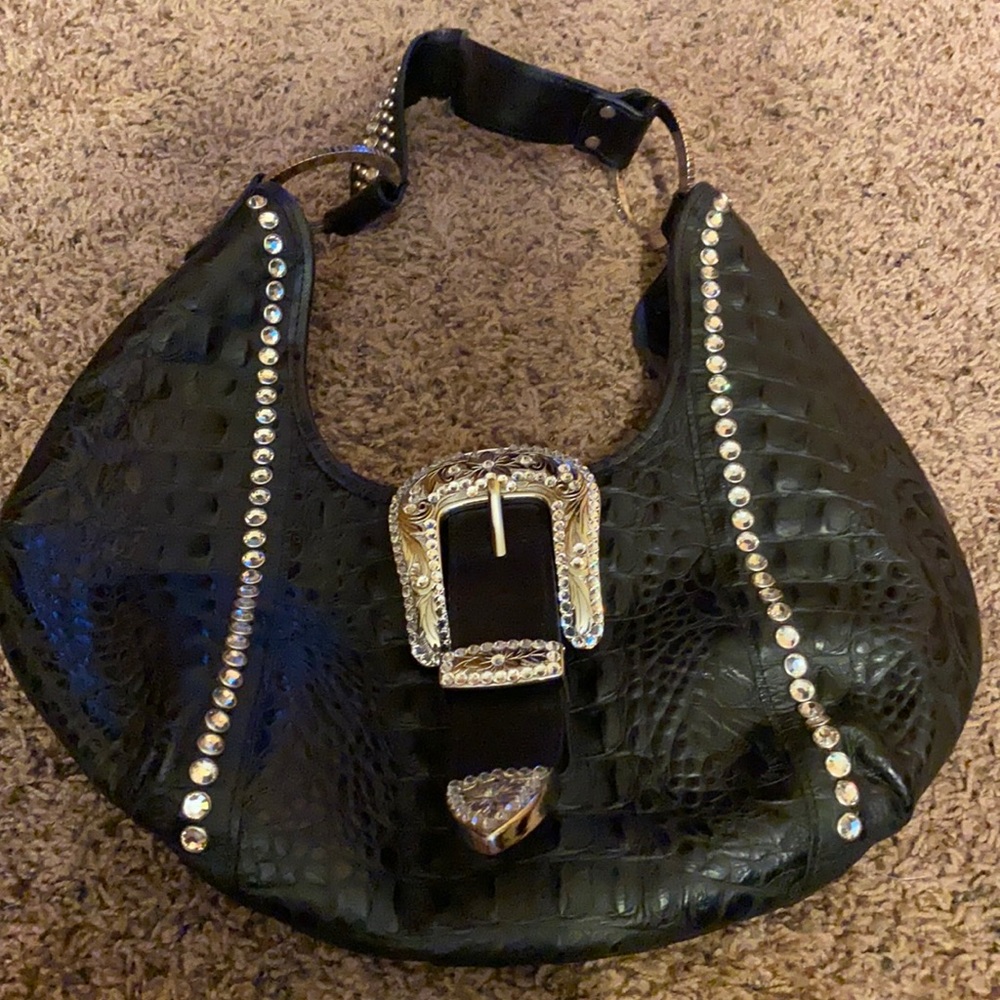 Raviani Crocodile Shoulder Bag